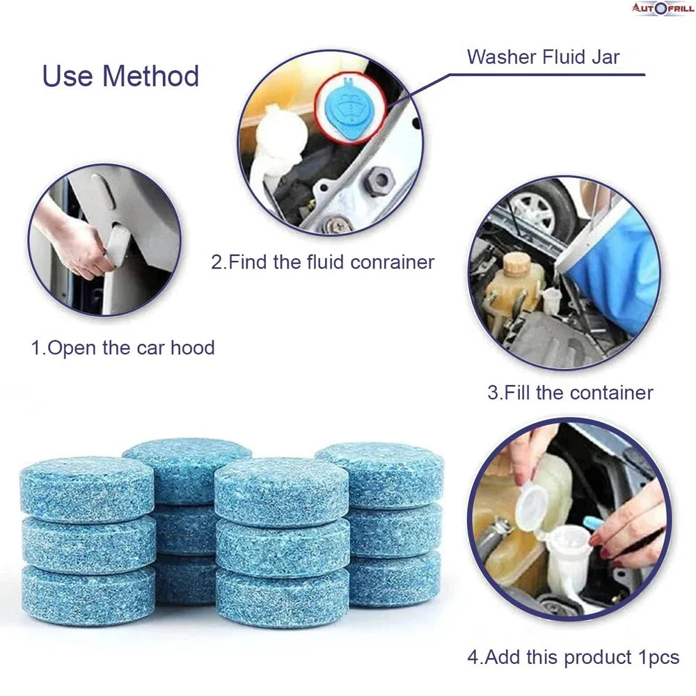 Car Glass Wiper Tablets