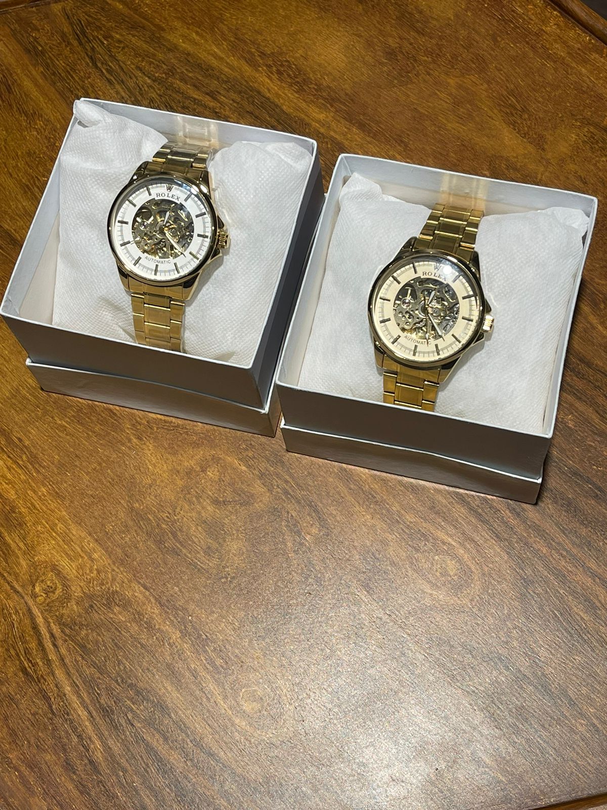 Skeleton Automatic Chain Watch