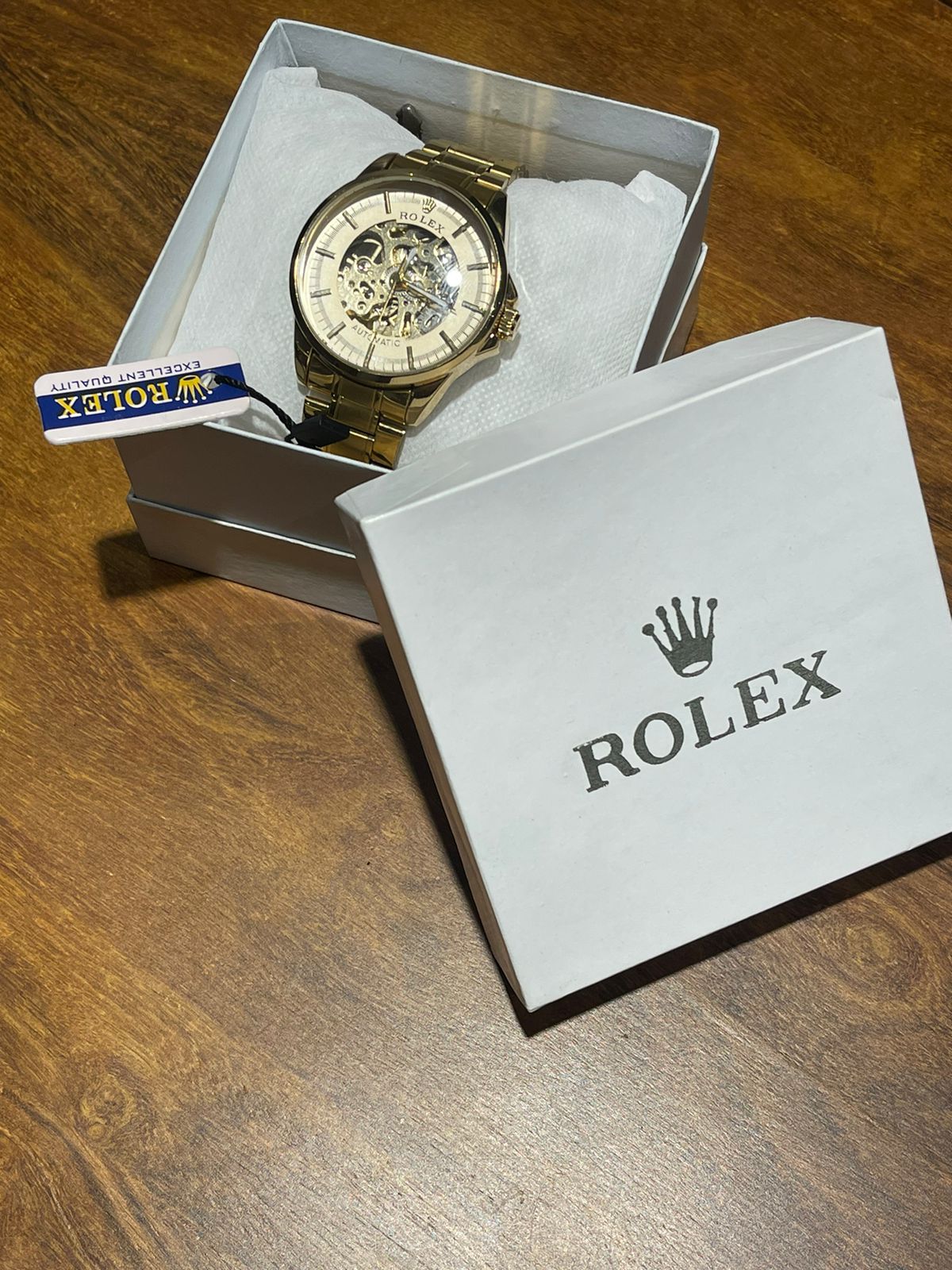 Skeleton Automatic Chain Watch