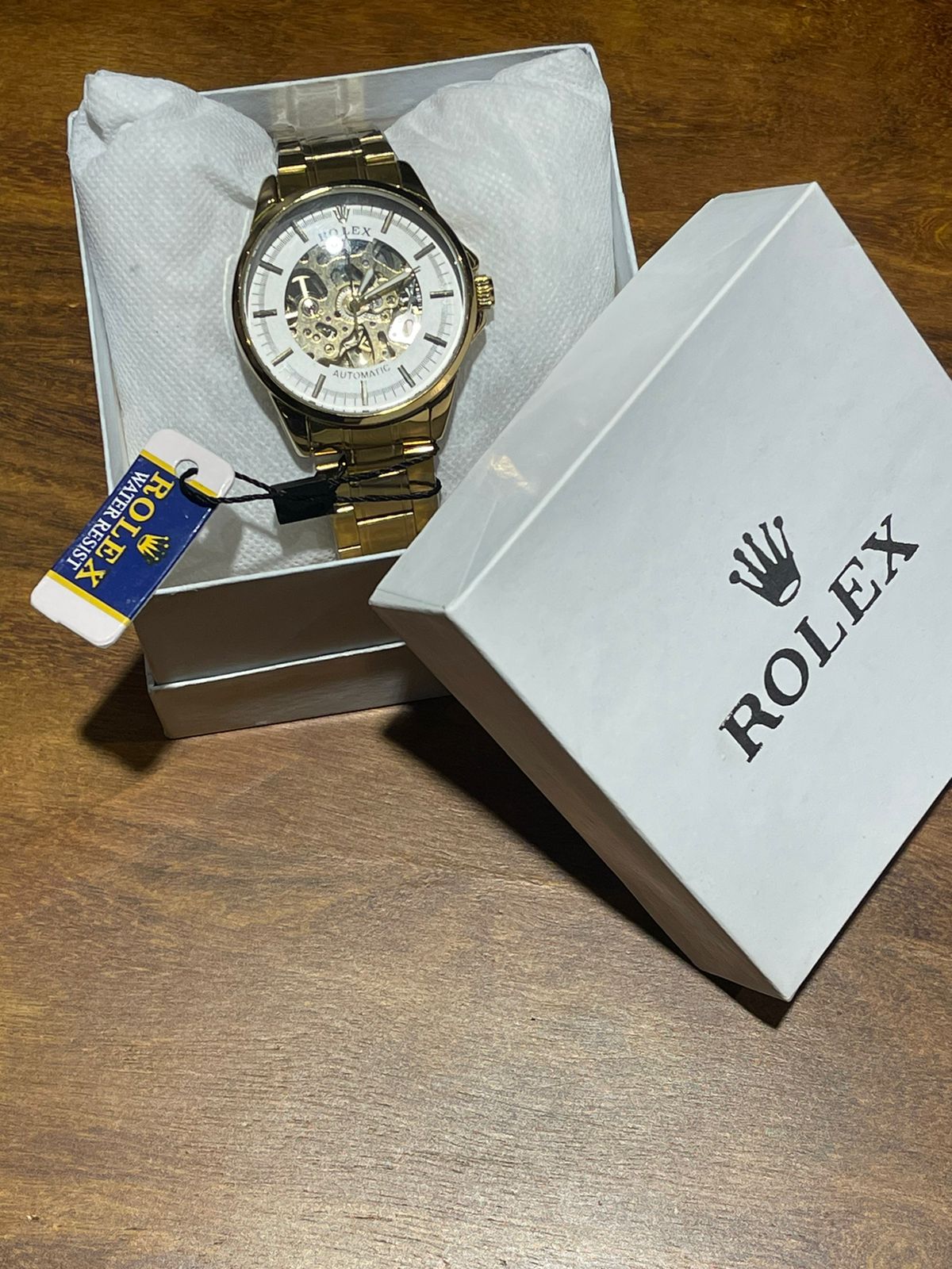 Skeleton Automatic Chain Watch
