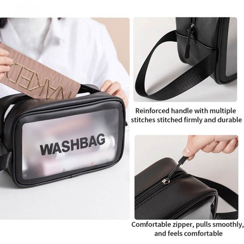 Transparent Cosmetic Wash Bag