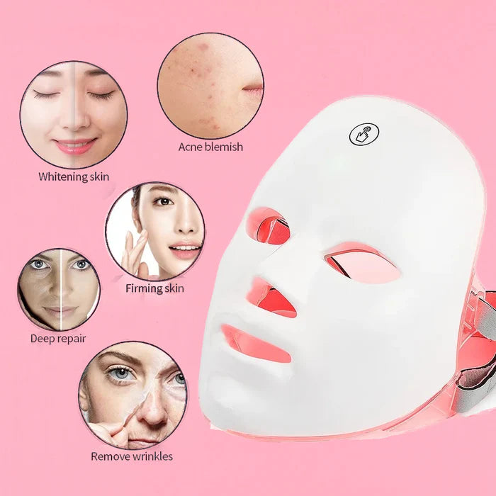 7 Colors LED Facial Mask