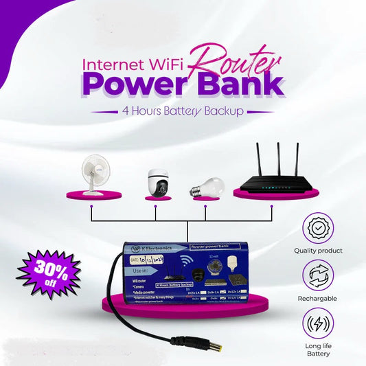 WiFi Router Power Bank