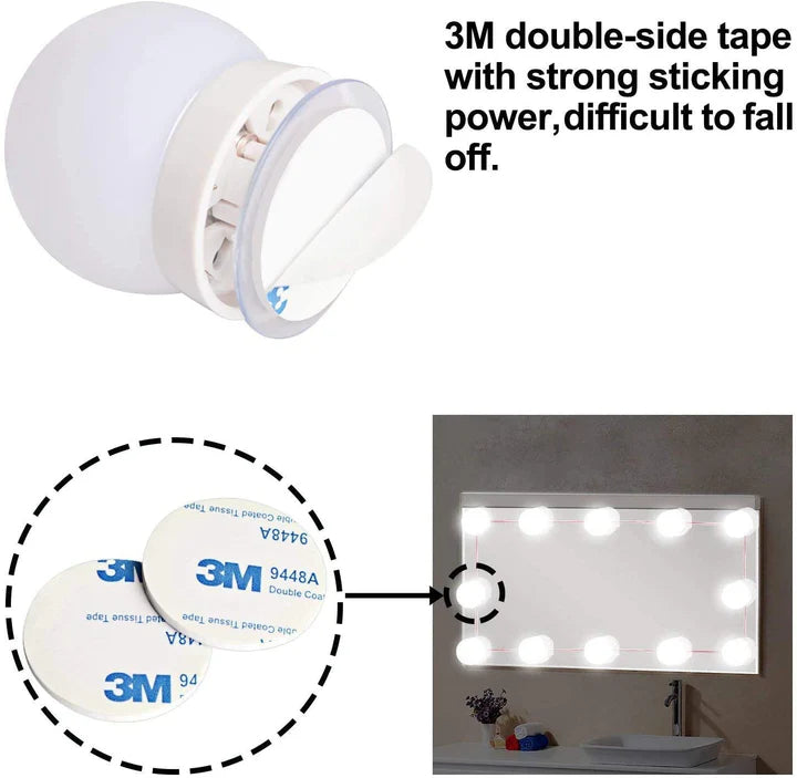 LED Vanity Mirror Lights [Pack of 10 Bulbs]