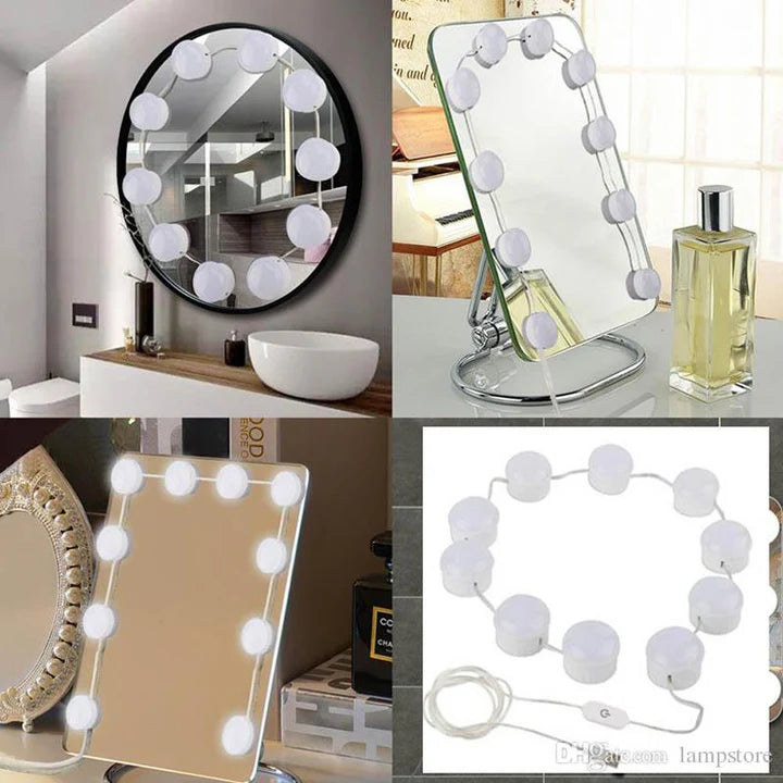 LED Vanity Mirror Lights [Pack of 10 Bulbs]