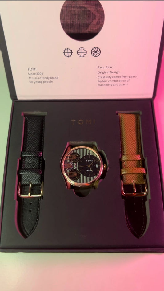 BLACK LIMITED EDITION - TOMI FaceGear - Dual Strap