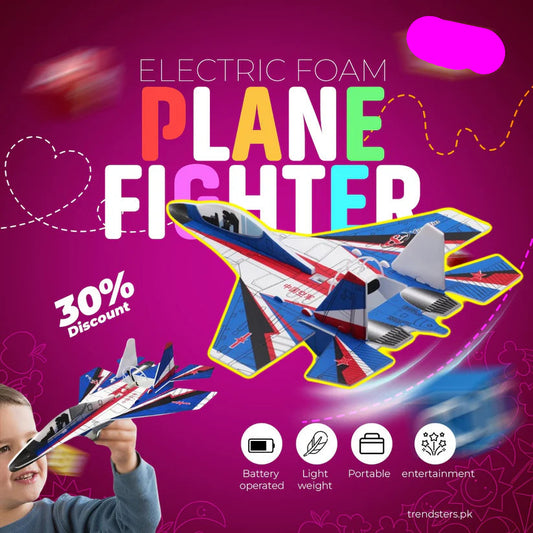 Electric Foam Plane Fighter