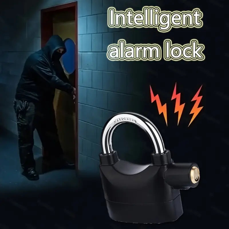 Waterproof Anti-Theft Motion Sensor Alarm Padlock