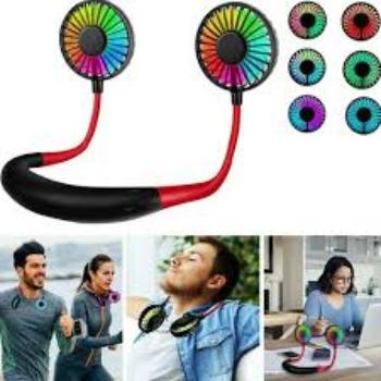 Portable Mini Home  Neck Hanging Fan