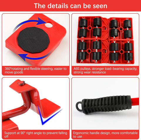 5PCS Furniture Mover Tool