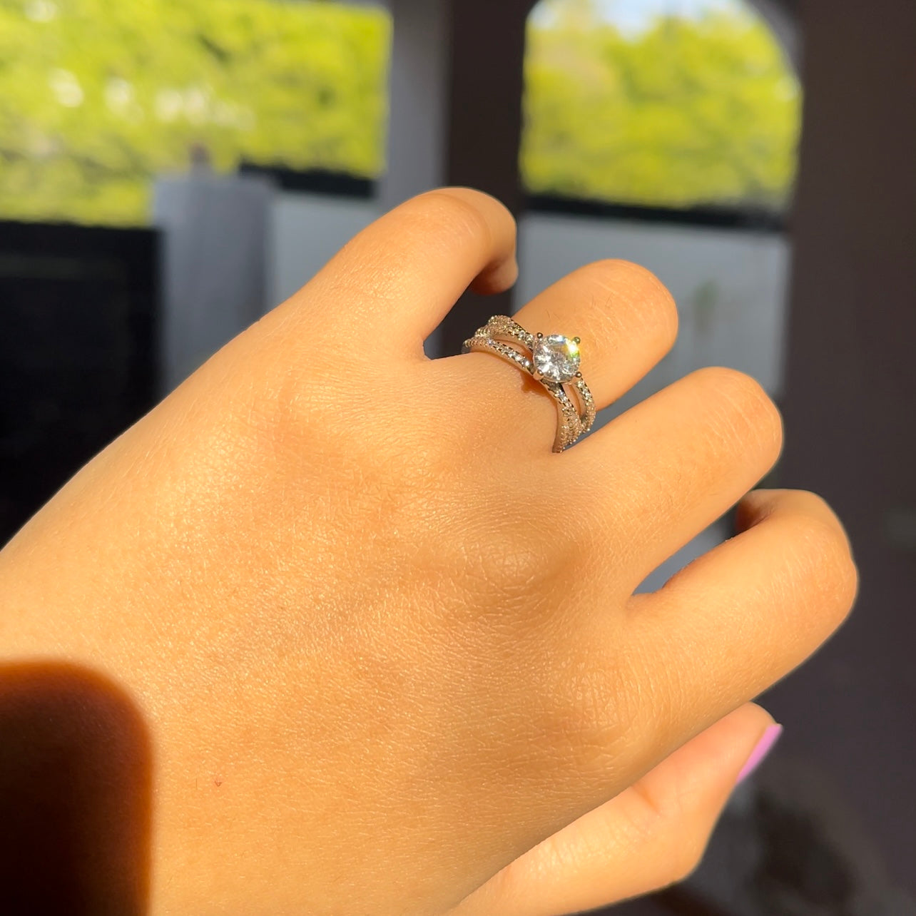 Double Raw Ring [Adjustable]