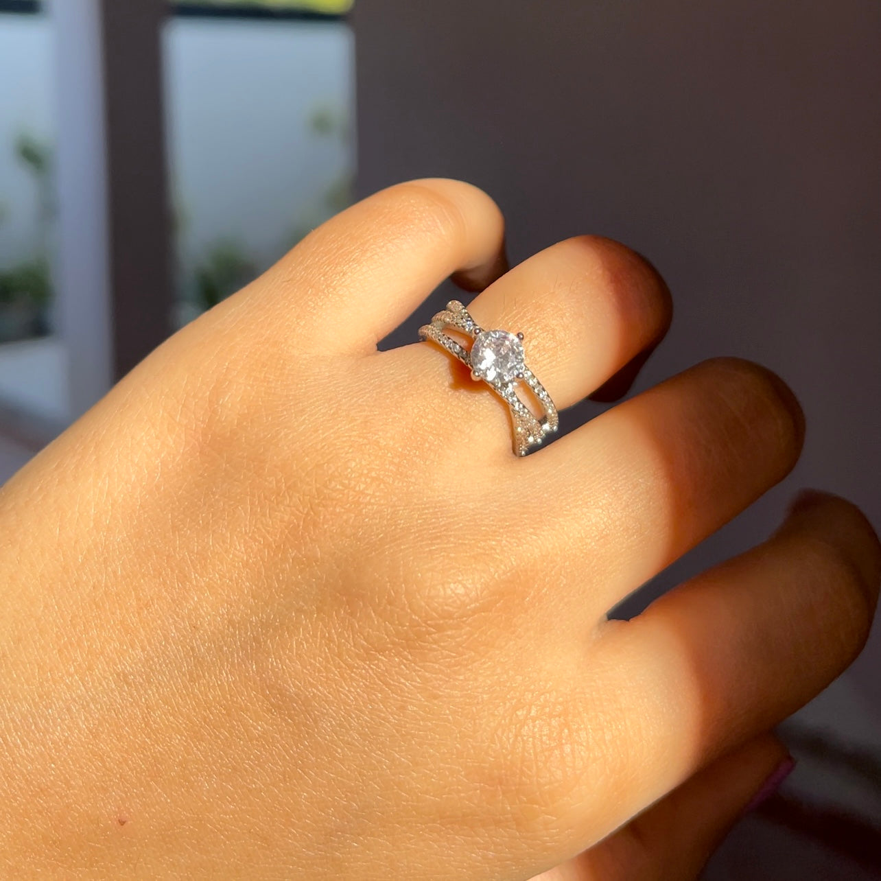 Double Raw Ring [Adjustable]