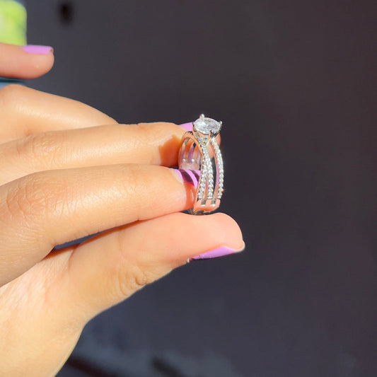 Double Raw Ring [Adjustable]