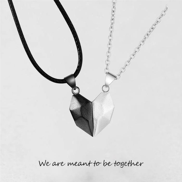 His-and-Hers Magnetic Hearts Necklace💖